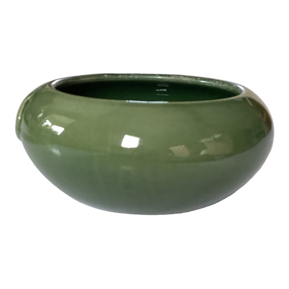 Majolica Elephant Mother And Baby Embossed Ceramic Planter Green Vintage EUC - Picture 7 of 13